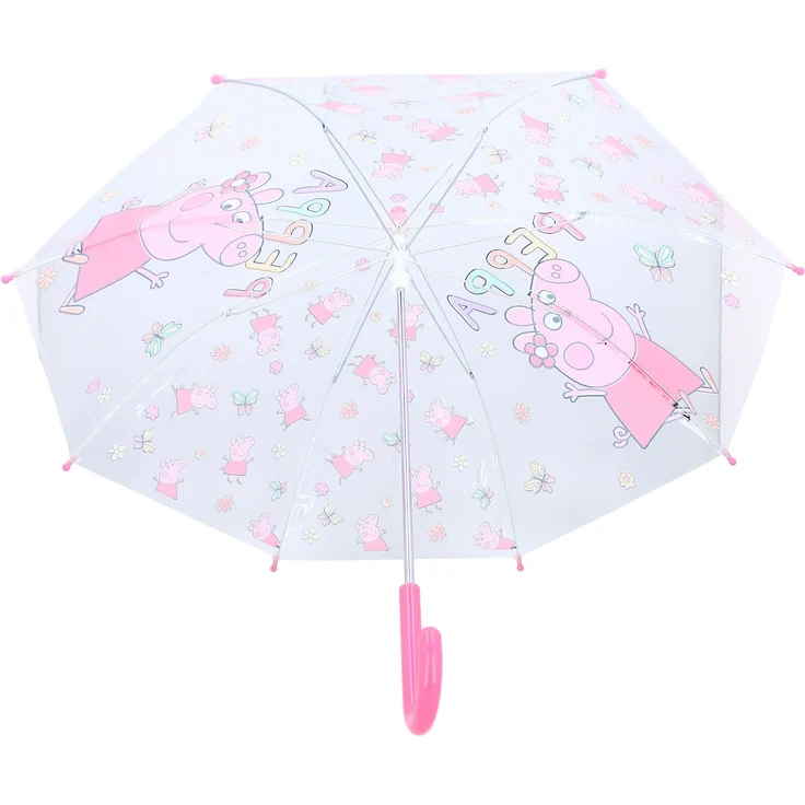 Peppa Pig Schirm Ø 71 cm – Bunter Regenschirm für Kinder mit Peppa Pig Muster – Bild 4