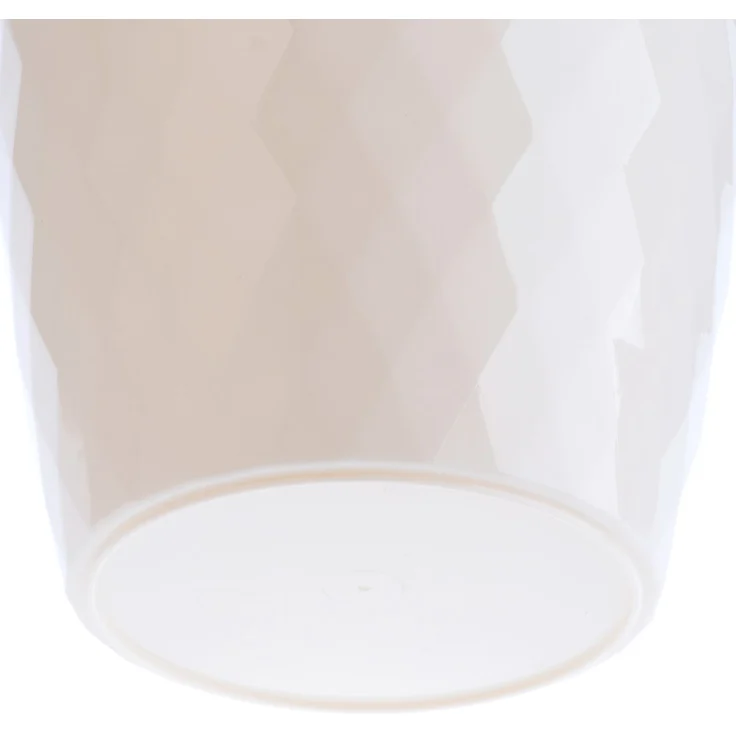 KADAX Kunststoff-Blumentopf mit Ständer, Blumenabdeckung, 14 cm, Creme – Bild 3