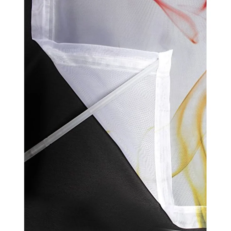HOME WOHNIDEEN Schiebegardine SIEGLINDE (1 St), Paneelwagen, halbtransparent, HxB: 245x60, Bambusoptik – Bild 4