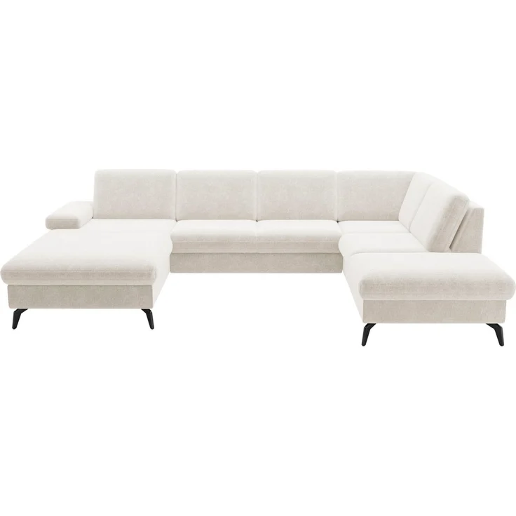 sit&more Wohnlandschaft Morris Jubi U-Form, B: 300 cm, mit Armteilfunktion & 1 Zierkissen, optional Bettfunktion – Bild 1