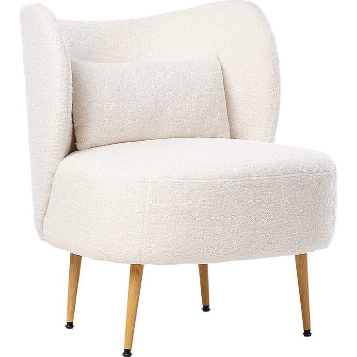 Sessel OTSBY II mit Kissen Bouclé Creme – Bild 4