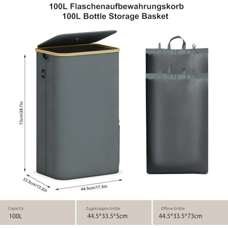 AdelDream Müllsackständer Pfandflaschen Sammelbehälter – Bild 3