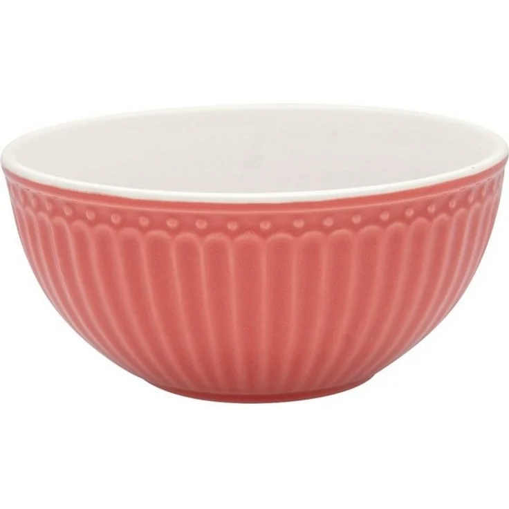 Greengate Müslischale Alice Müslischale coral 14 cm, Steinzeug, (Schüsseln & Schalen) – Bild 4