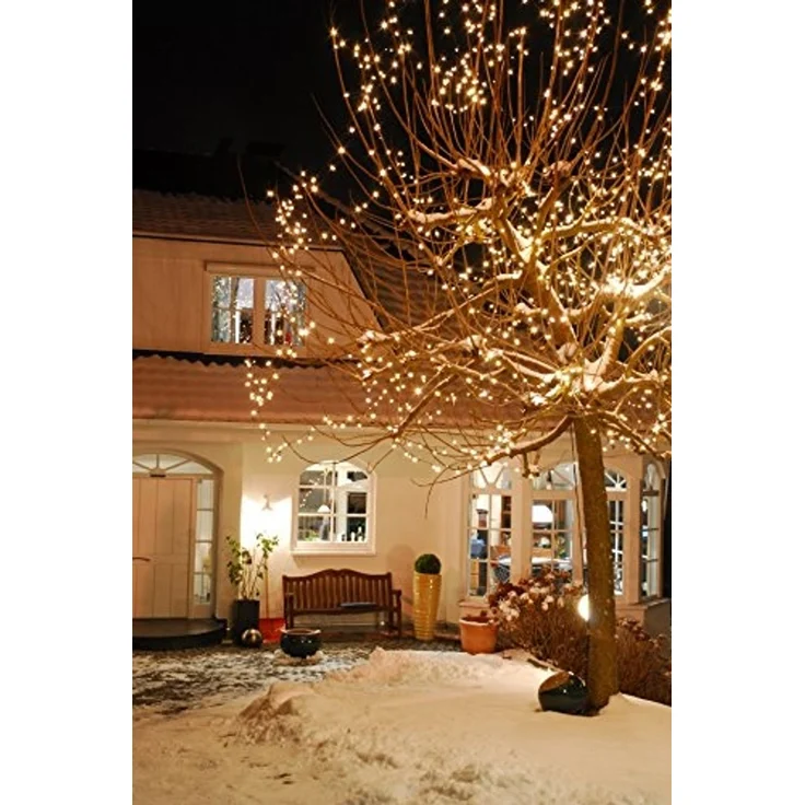 Konstsmide LED Mini-Lichterkette 80er warmweiß (6020-100) – Bild 4