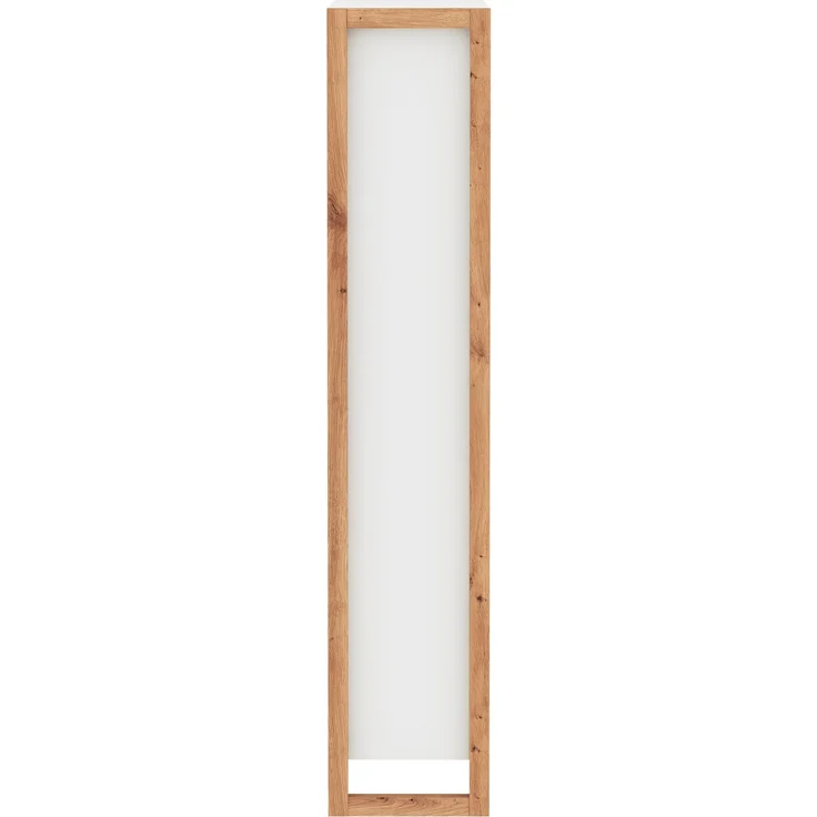 Schuhkipper >Denver< in weiß / Dekor Artisan Oak - 70x125x25cm (BxHxT) – Bild 5