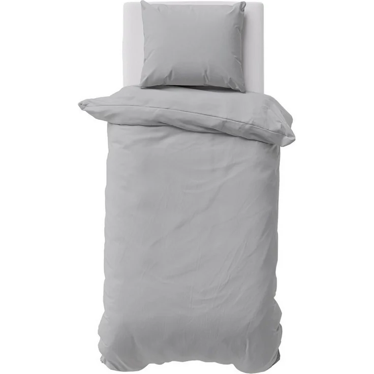 Visaggio Bettwäsche Baumwolle Uni Bettbezug Set Einfarbig 135x200, 155x220, Renforcé, 2 teilig, 100% Baumwolle mit Reißverschluss, moderne Bettbezug Set – Bild 4