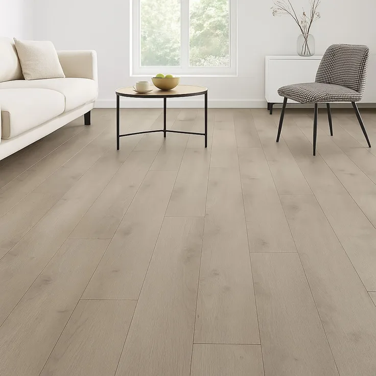 HTI-Living Einfach. Schnell. Stilvoll. Selbstklebender PVC-Boden Grau