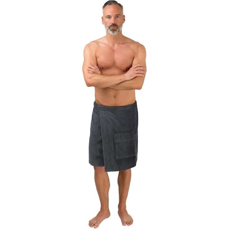 Wewo fashion Kilt 9538T, ideal für Sauna & Spa, Frottier, Klettverschluss, schlingenfest