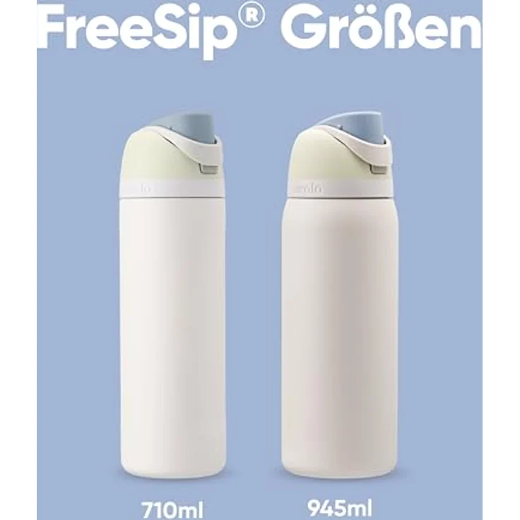 Owala FreeSip Isolierte Edelstahl Trinkflasche mit Strohhalm, 710 ml – BPA-frei, optimal für Sport, Fitness, Outdoor und Reisen, Iced Breeze – Bild 5