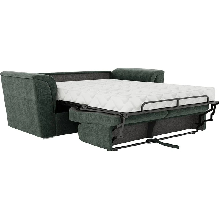 Vente-unique - RIZORA - Schlafsofa - Plastik - Kunststoff (PVC) - Grün - 210 x 223 x 88 cm – Bild 6