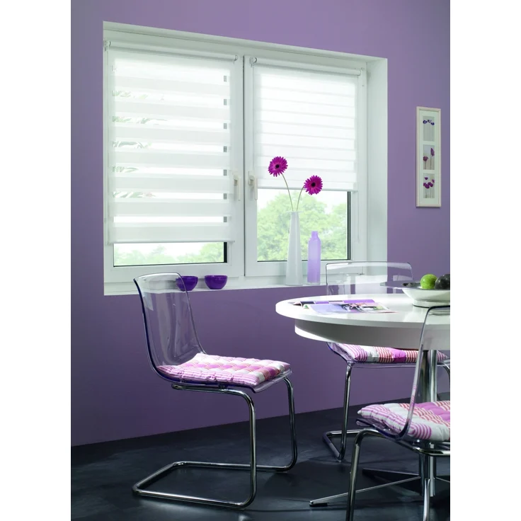 Gardinia Doppelrollo Mini weiß 75 x 150 cm – Bild 2