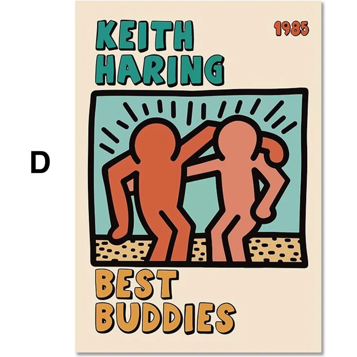 Poster Blumen Markt Tokio Henry Matisse & Keith Haring als Deko Print ohne Rahmen - I / 21 x 30 cm – Bild 6