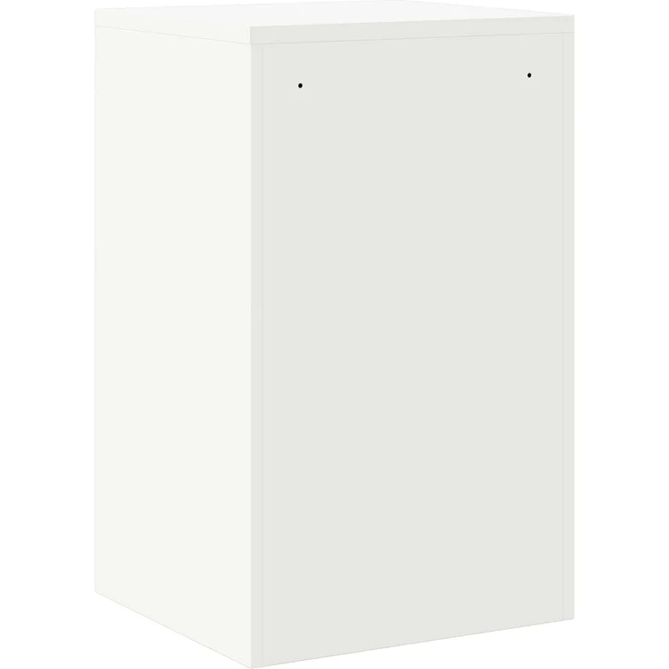vidaXL Aktenschrank Weiß 45,5 x 42 x 74,5 cm Kaltgewalzter Stahl 891615 – Bild 9
