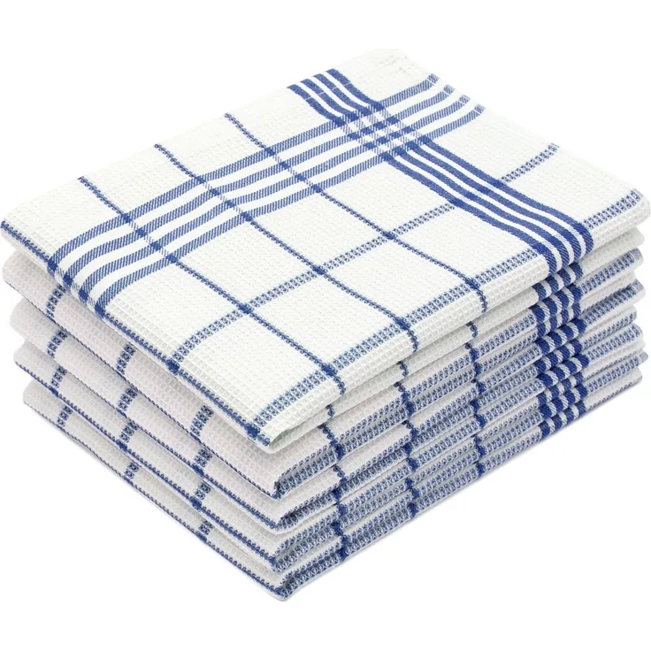 ZOLLNER Geschirrtuch, (Spar-Set, 5-tlg), 50 x 70 cm, 100% Baumwolle, von Hotelwäschespezialisten
