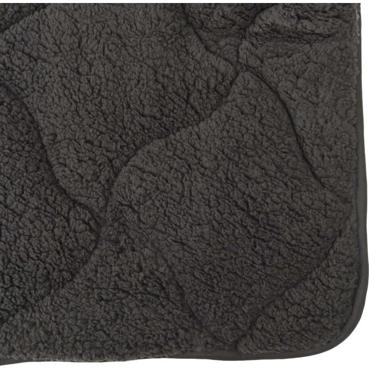 vidaXL Winterbettdecke Gepolstert Anthrazit 135 x 200 cm 42026301 – Bild 7