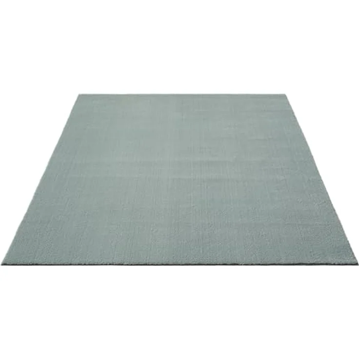Mia's Teppiche Olivia Wohnzimmer/Schlafzimmer Teppich - waschbar - 120 cm Rund, Blau – Bild 3