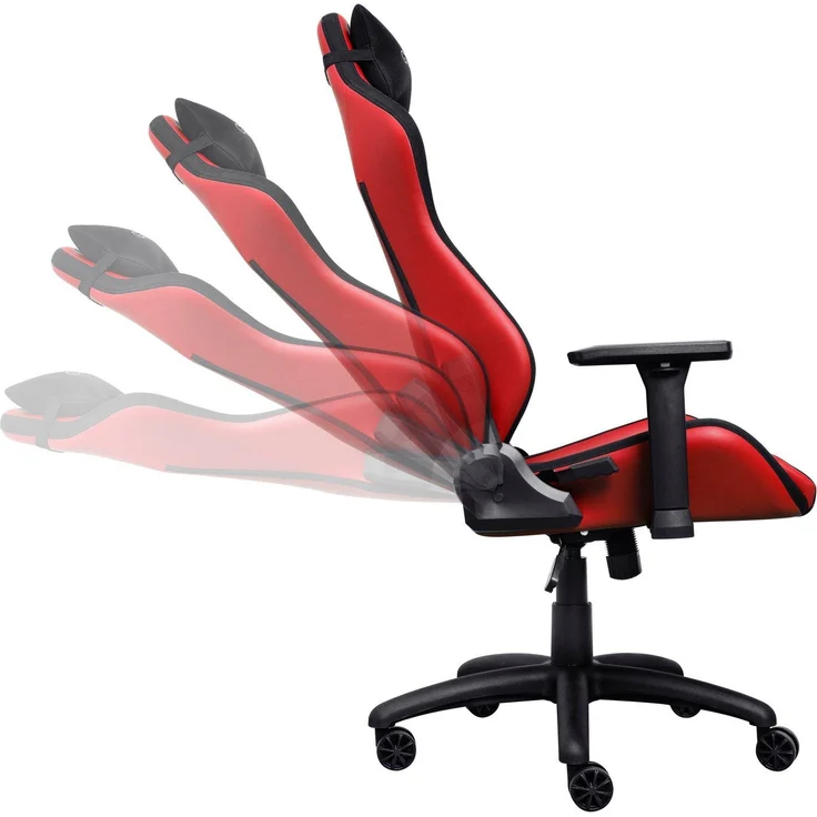 Trust Stühle Marke Modell Gaming Stuhl Gaming GXT 714 Ruya/Rot – Bild 3