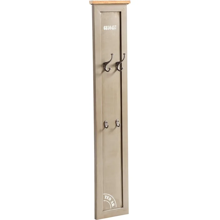 Pune Wandgarderobe 30x140cm - grau, praktisch und stilvoll