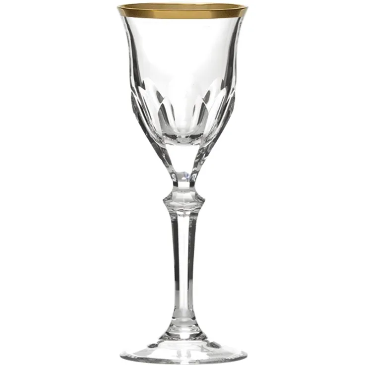 Rotweinglas Kristall Palais Gold clear (23,5 cm)