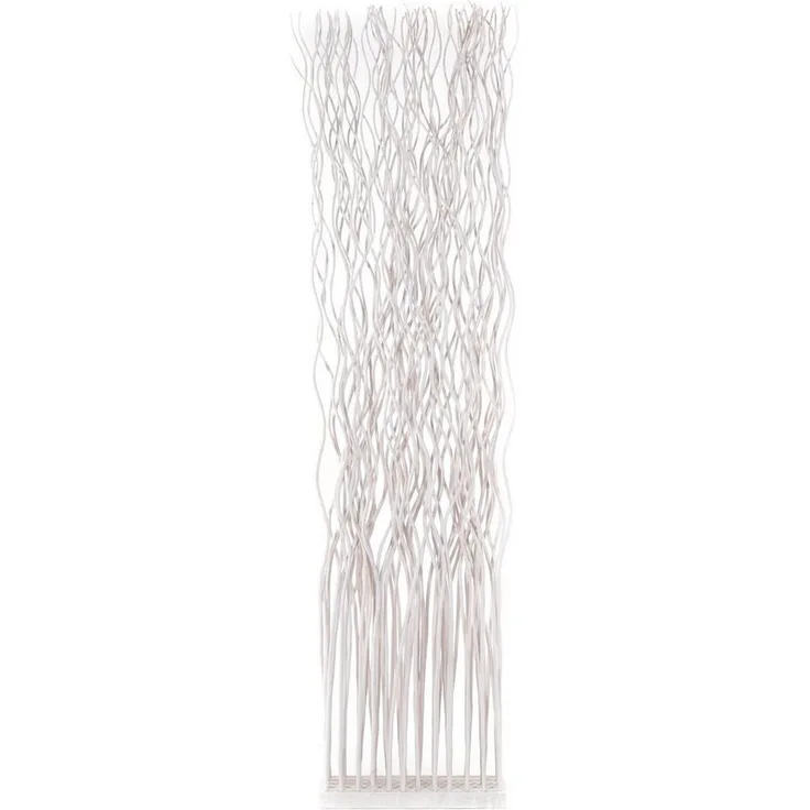 DESIGN DELIGHTS Paravent RAUMTEILER "WAVE", Weidenholz, 170x40cm (HxB), Paravent, Trennwand