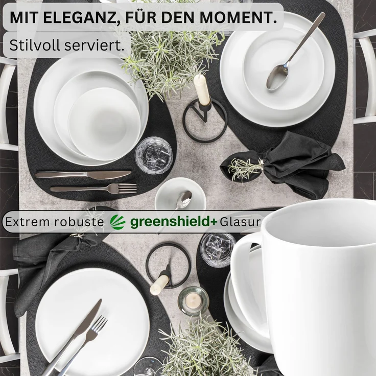 SÄNGER Porzellan Kaffeebecher Marlo 6-teilig – Bild 3