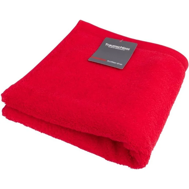 Traumschloss Frottier-Line, Frottier (1-St), Flauschig weich & angenehm zur Haut, 1x Badetuch, Rot, 70x140 – Bild 1