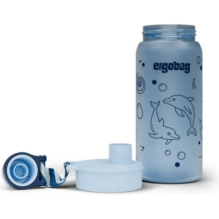 ergobag Trinkflasche Trinkflasche, auslaufsicher und kohlensäuregeeignet – Bild 3