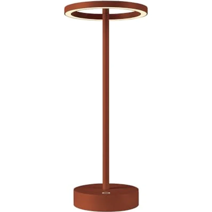 SLV VINOLINA ONE, Tischleuchte, Akku, IP54, 2700K, TOUCH, rost - Ambiente- Tisch- und Standleuchten – Bild 6