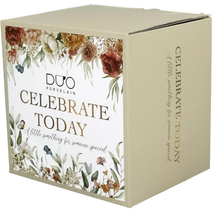 DUO Becher REBECCA mit Fuß, 500 ml, inkl. Deckel und Teesieb, New Bone China Porzellan – Bild 5