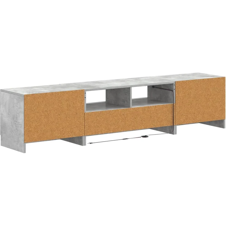 vidaXL LED-TV-Schrank UTRECHT 3 stk. Betongrau Holzwerkstoff 3417004 – Bild 6
