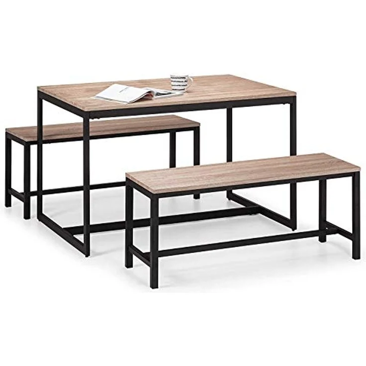 Julian Bowen Tribeca Bank, Sonoma Eiche/Schwarz – Bild 4