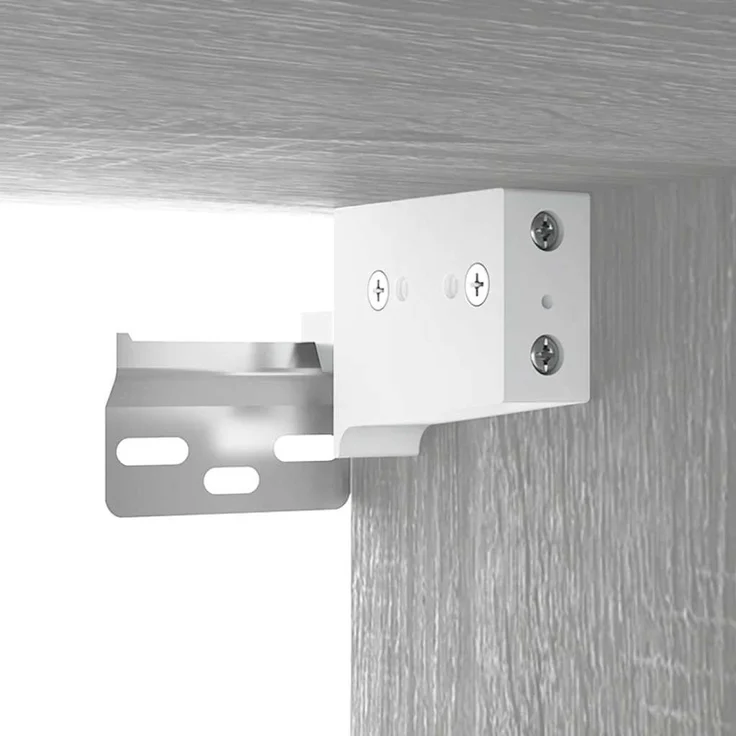 2 pcs TV-Schrank, Lowboard Grau Sonoma 80x30x30 cm Holzwerkstoff – Bild 7
