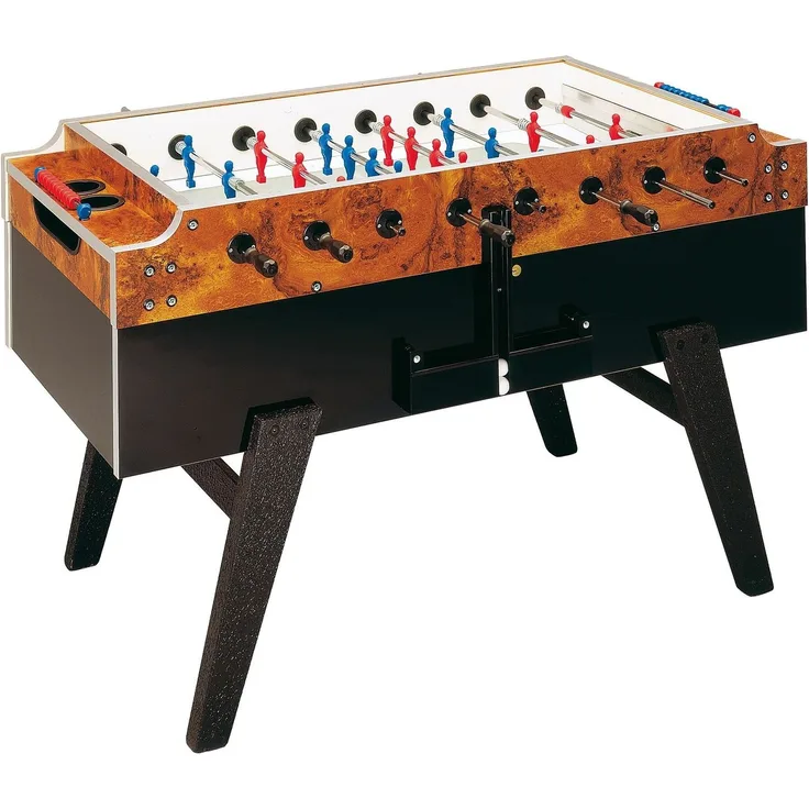 Kickertisch Garlando | Olympic Blind Side | Glasplatte | Briar Wood