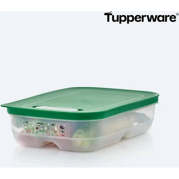 TUPPERWARE Frischhaltedose KlimaOase 1,8 l flach – Bild 3