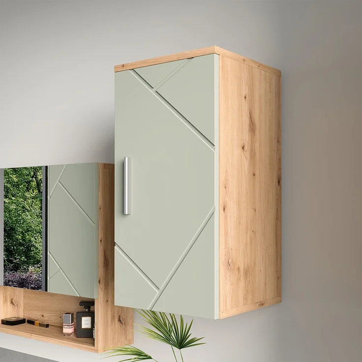 Midischrank Irma Salbeigrün 30 x 59 cm Vicco – Bild 3