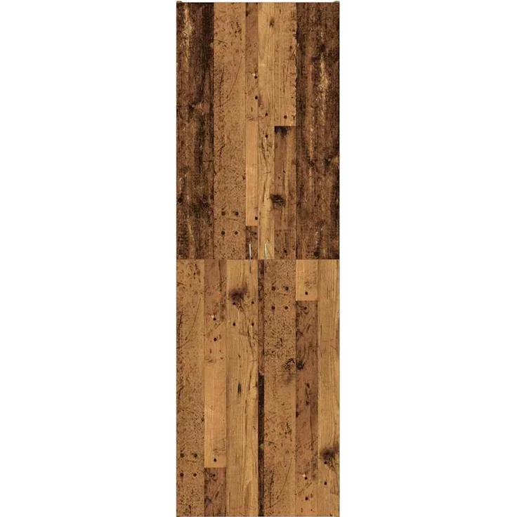 vidaXL Highboard Altholz-Optik 60x32x190 cm Holzwerkstoff 3318714 – Bild 2