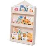 Dotty Natural Haus Bücherregal Montessori Multiplex 60 x 95 x 13 cm Natur