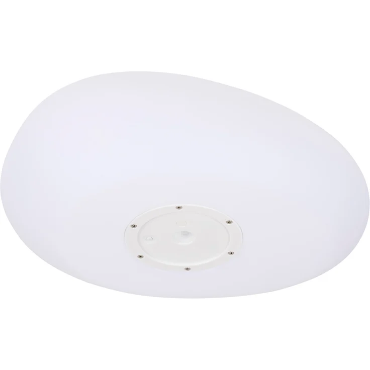 Smartwares LED Solarleuchte Stein OSL-50016 weiß Ø 40 cm RGBW – Bild 8