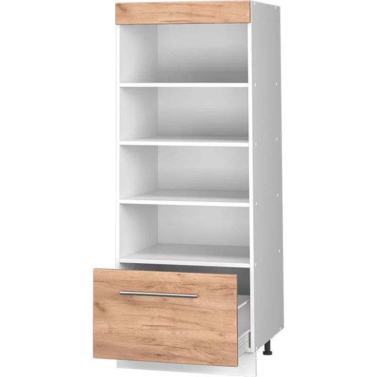 Küchenregal Fame-Line Goldkraft Eiche/Weiß 60 cm Vicco – Bild 6