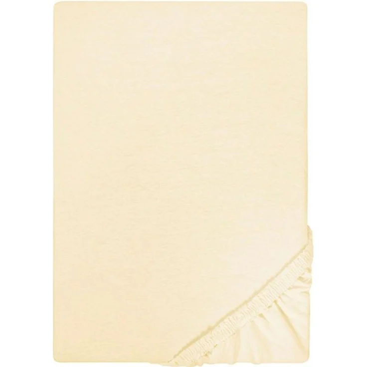 Castell Jersey-Stretch-Spannbetttuch, Gelb, 1x 180x200 cm - 200x200 cm, 180x200 cm – Bild 4