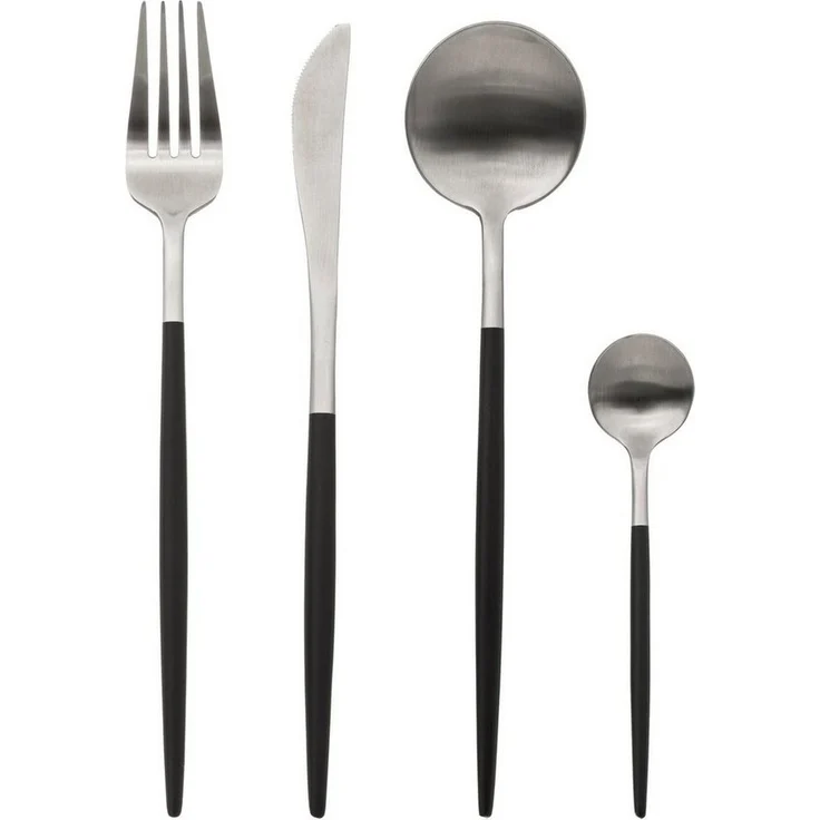 Secret de Gourmet Besteck-Set (24-tlg), Edelstahl – Bild 1