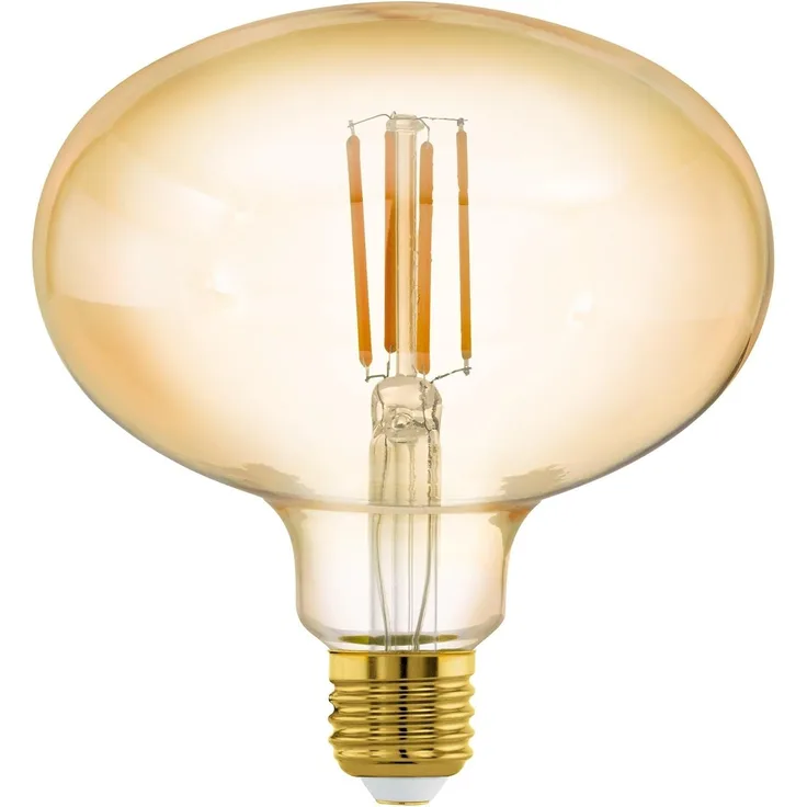 Eglo 12596 Vintage special LED Leuchtmittel E27 amber L:15,2 Ø:14cm 2200K dimmbar