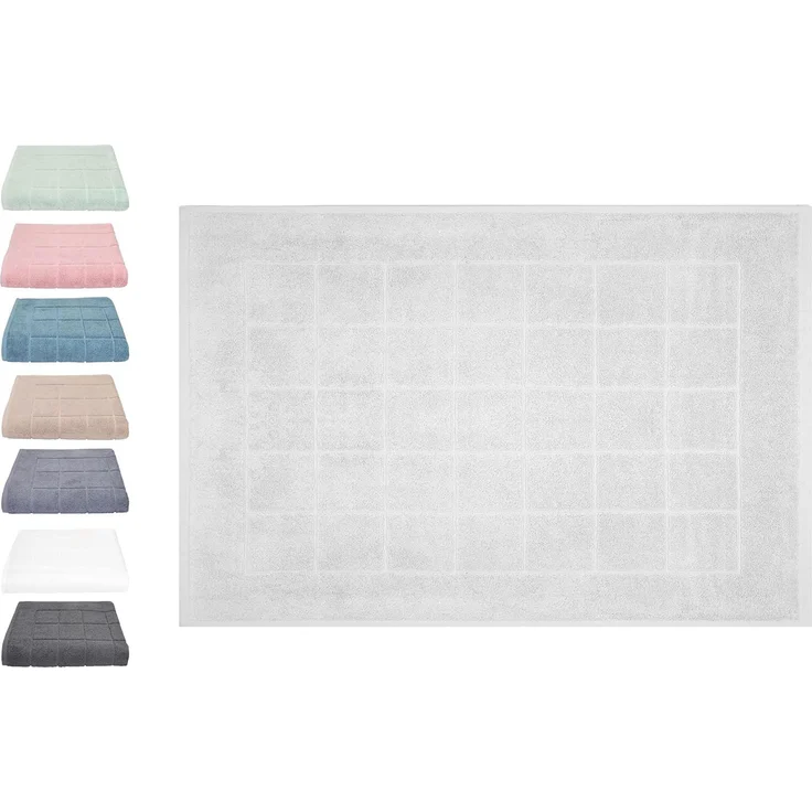 Betz Badematte Badvorleger Berlin Größe 50x70 cm Qualität 650 g/m², beidseitig nutzbar, Baumwolle, maschinenwäsche – Bild 7