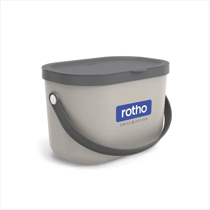 Rotho Mülltrennungssystem 3,2 L Albula cappuccino – Bild 2