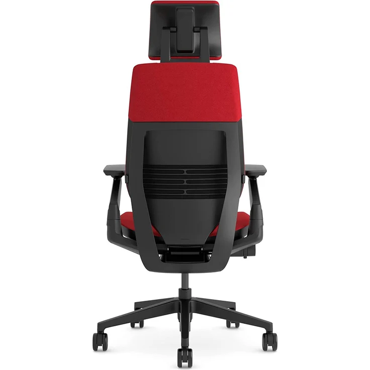 Steelcase Gesture Bürostühle, Stainless Steel, Rot, One Size – Bild 6