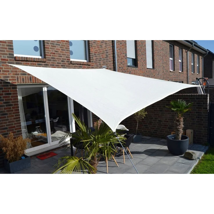 Floracord Sonnensegel, BxT: 360x360 cm, cremeweiß – Bild 2