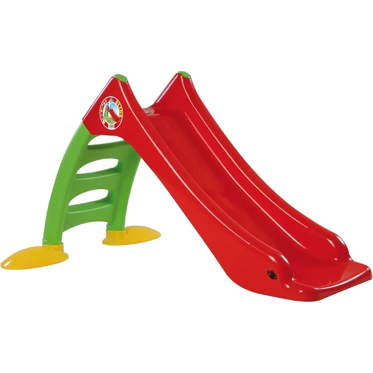 Dohany 2in1 Kinderrutsche Wasserrutsche freistehend Rutschbahn Rutschlänge 120 cm (rot/grün)