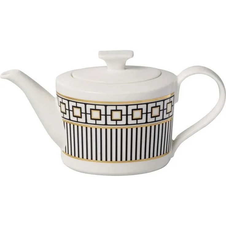 Kaffee-/Teekanne MetroChic Villeroy & Boch Signature Kaffeekanne, Spülmaschinenfest