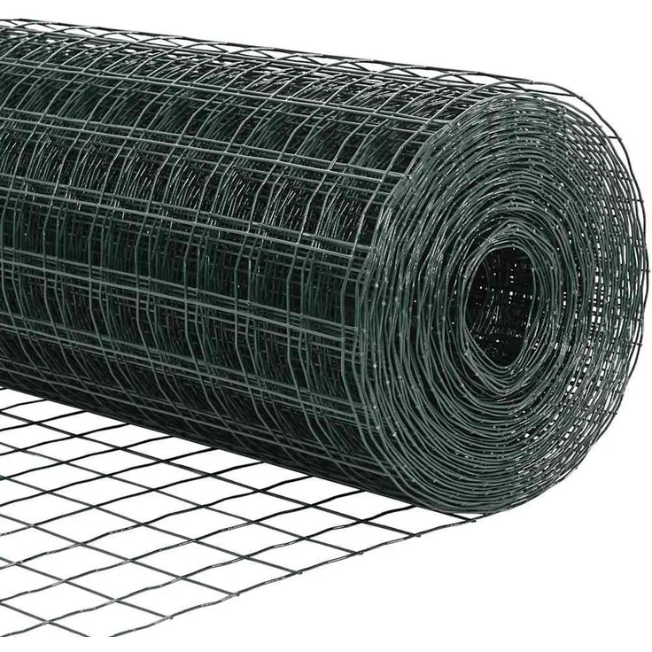 vidaXL Zaun mit Pfosten Grün 3335964 – Bild 9