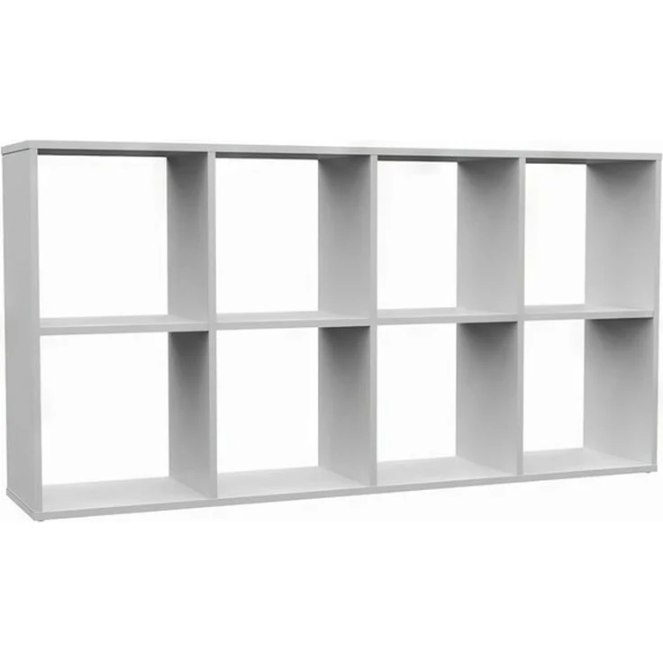 ibonto Bücherregal Modernes 2X4 Vielseitiges Würfelregal & Standregal Wohnzimmer&Büro – Bild 3